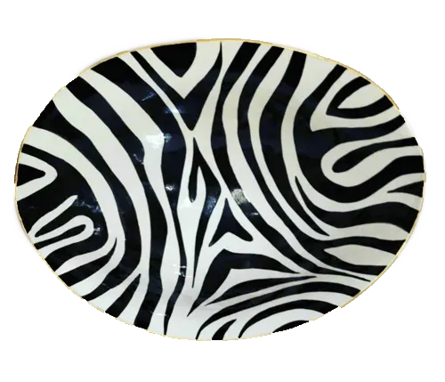 Zebra bowl